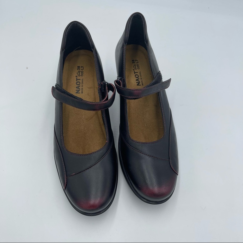 Naot Day Mary Jane Wedge Heels